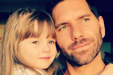 Arap Bethke with his daughter Paloma Bethke.